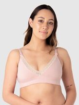 Imetysliivit Caress Seamfree Lotus Pink