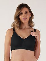Imetysliivit Body Silk Seamless Black