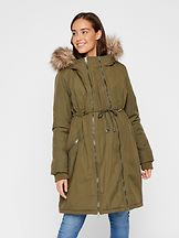 Äitiys- ja kantotakki Amy 3in1 padded Olive night