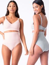 Postpartum kompressioalush. Vivette 2-pack Grey