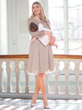Imetysmekko Gracelyn taupe