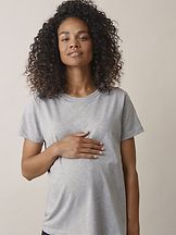 Imetyspaita The-shirt Grey Melange