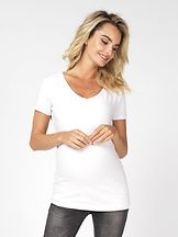 Äitiys T-paita Rome White