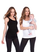 Imetystoppi Aniza 2-pack Black / White