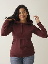 Imetyshuppari B.Warmer hoodie Port Red