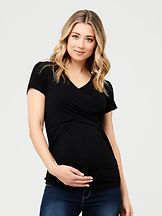 Imetys T-paita Embrace Black