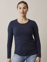 Imetyspaita Classic pitkähihainen Midnight blue
