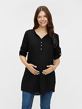 Äitiystunika Mercy 3/4 Black