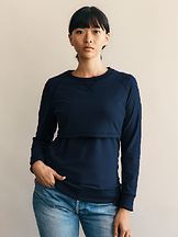 Imetyspaita B.Warmer Sweatshirt Midnight Blue