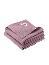 Harsosetti 2 kpl Bibs Muslin cloth Heather