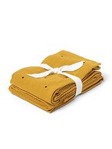 Harsosetti Hannah Classic Dot Mustard 2-pack