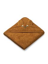 Vauvan huppupyyhe Augusta Kangaroo caramel