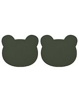 Ruokailualusta Gada 2-pack Bear hunter Green