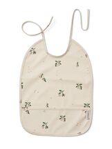 Ruokalappu Lai bib Peach sea shell mix
