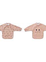 Ruokalappuessu Merle 2-pack Cat Rose