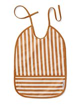 Ruokalappu Lai bib Stripe Mustard / Creme