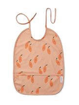 Ruokalappu Lai bib Papaya Pale tuscany