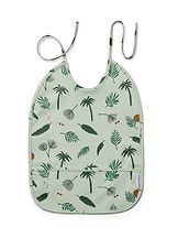 Ruokalappu Lai bib Jungle Dusty mint mix