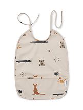 Ruokalappu Lai bib Aussie sea shell mix