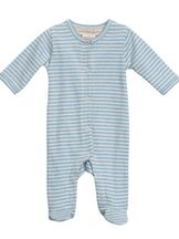 Potkupuku raidallinen Aqua / Offwhite