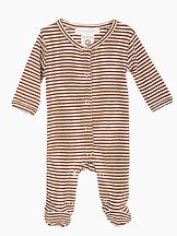 Potkupuku raidallinen Caramel / Offwhite