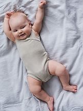 Vauvan body hihaton Metsä silkkivillaa