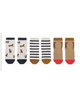 Vauvan sukat Silas 3-pack Leopard Sandy