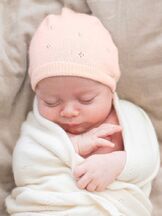Vauvan myssy Bobbi Cashmere pink