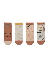 Vauvan sukat Silas 4-pack Safari Rose mix