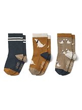 Vauvan sukat Silas 3-pack Dog oat mix