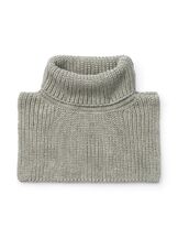 Lasten puuvillakauluri Meack Grey Melange