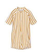 Uimapuku Max Stripe Yellow mellow / white UPF 50+