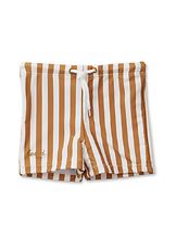 Uimashortsit Otto Stripe Mustard / Creme UPF 50+
