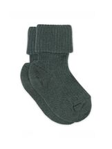 Vauvan sukat Wool Rib Dark Forest