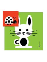 Katselukortti laminoitu Pupu ja Leppis