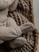 Töppöset  100% cashmere Beige