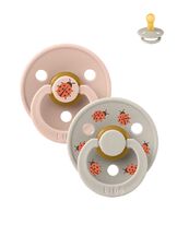 Tutti 2-pack Ladybug Blush mix pyöreä/luonnonk