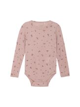 Vauvan body merino / silk Pale Mauve