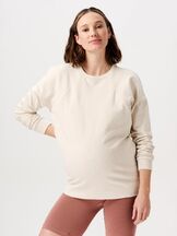 Imetyspaita Lesy Nursing Sweater Oatmeal melange