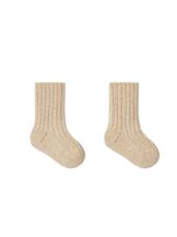 Villasukat merino Cosy Beige