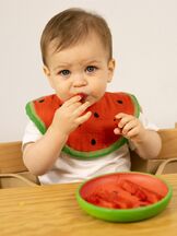 Wally The Watermelon lautanen ja lusikka setti 6kk