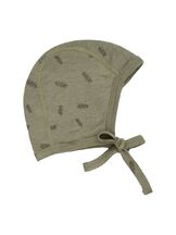 Vauvan myssy merino / silk Deep green