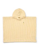 Vauvan poncho Paco Stripe Lemon Yellow 1-2v