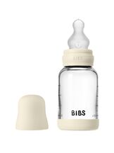 Tuttipullo lasia Baby Bottle Ivory silicone 120ml