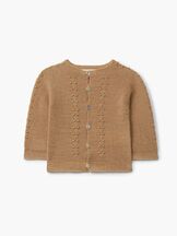 Neuletakki villa / cashmere Serenity Camel