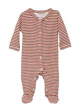 Potkupuku raidallinen Rust / Offwhite