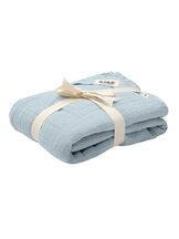 Kapaloharso Bibs Muslin swaddle Baby Blue