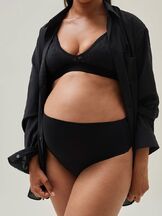 Äitiysalushousut thong Black