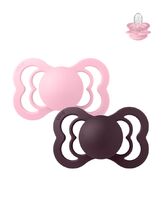 Tutti 2-pack Supreme baby Pink / Plum sym/silikoni