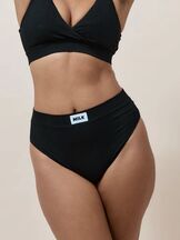 Alushousut High Brief Black